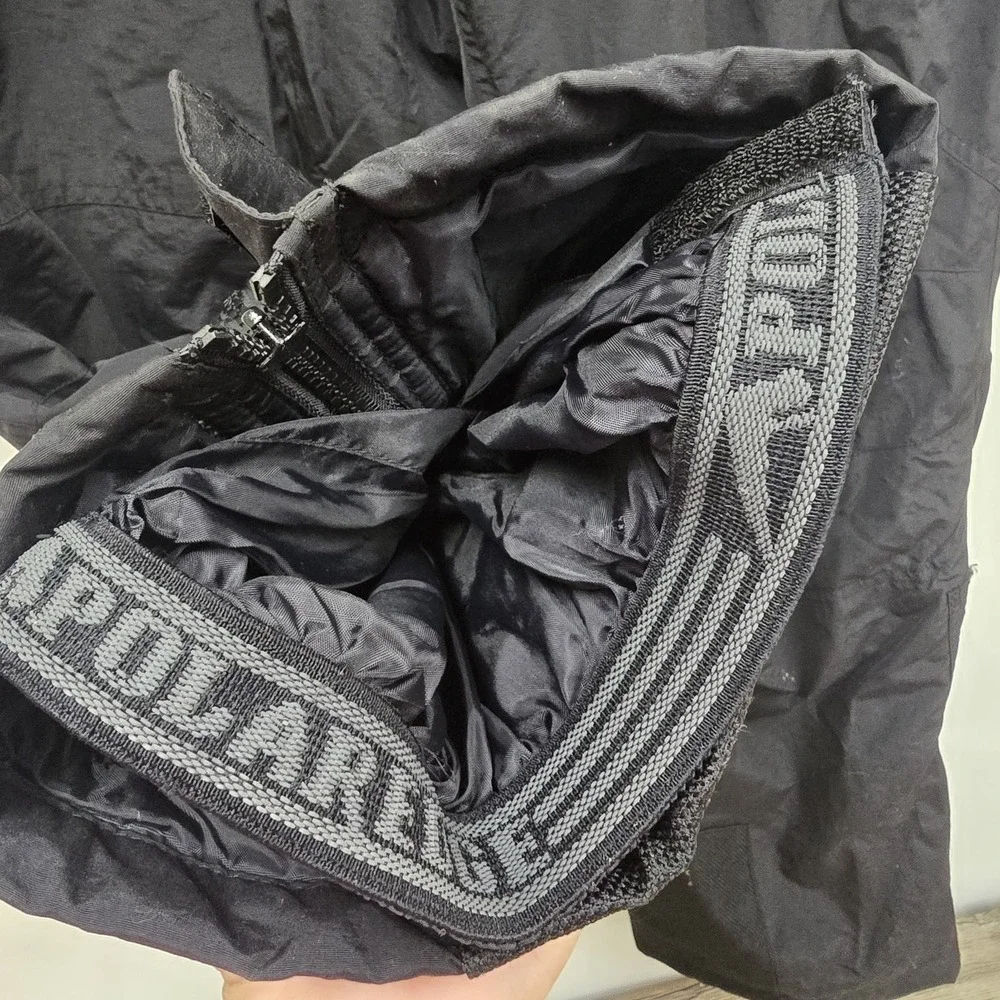 Polar Edge Insulated Ski Pants Men Medium Black Adjustable‎ Waist Zipper Pockets